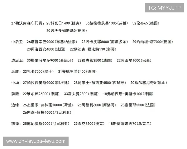 德甲足球队整体身价及市场价值评估